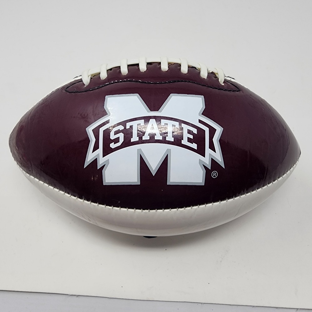 Adidas Mississippi State Bulldogs Mini Football Youth NCAA Fan Gear Maroon White